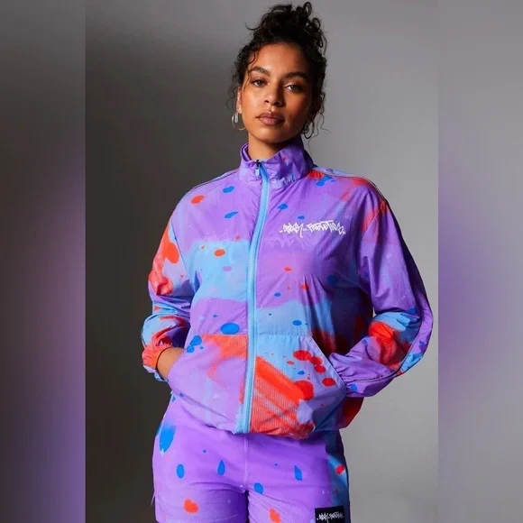 Fabletics Stash for Fabletics Flyweight Windbreaker Women’s XL NWOT